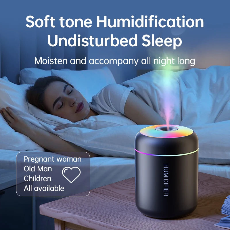 Mini humidificateur USB 180 ml diffuseur d'arômes – vue 3