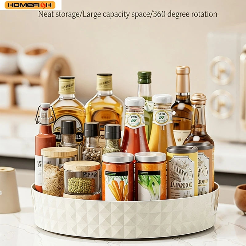 Plateau tournant 360° de rangement cuisine – vue 2