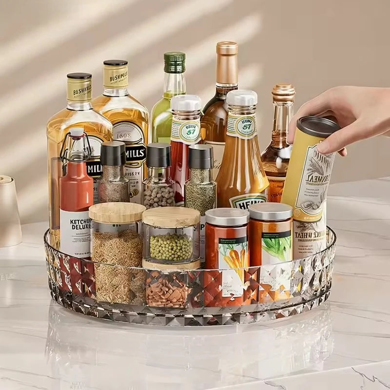 Plateau tournant 360° de rangement cuisine – vue 9