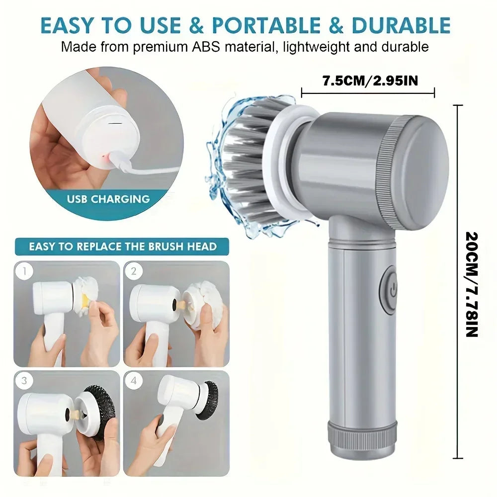 Brosse de nettoyage électrique sans fil – vue 5