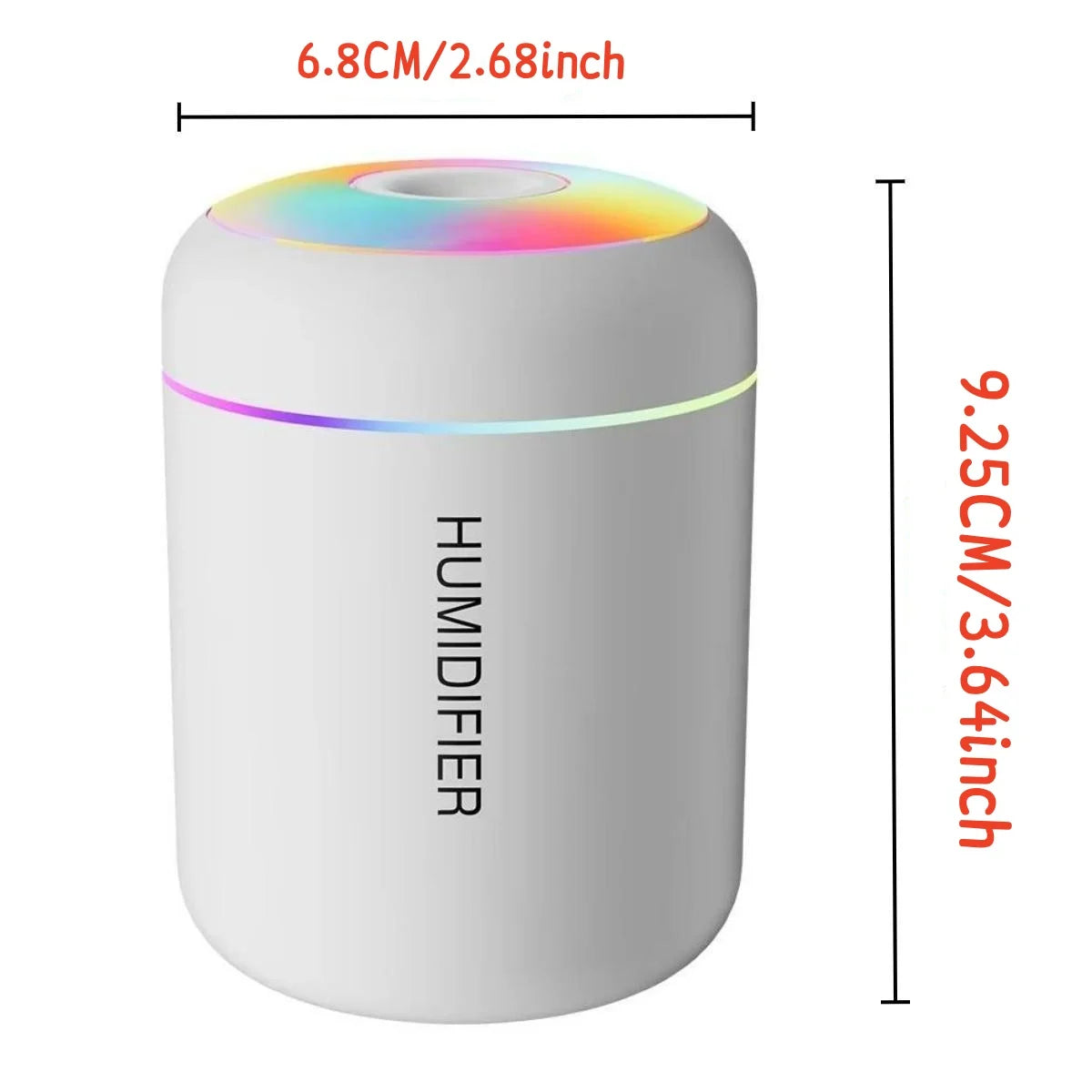 Mini humidificateur USB 180 ml diffuseur d'arômes – vue 6