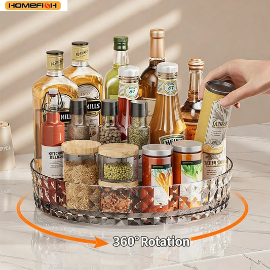 Plateau tournant 360° de rangement cuisine – Maisoncalyma