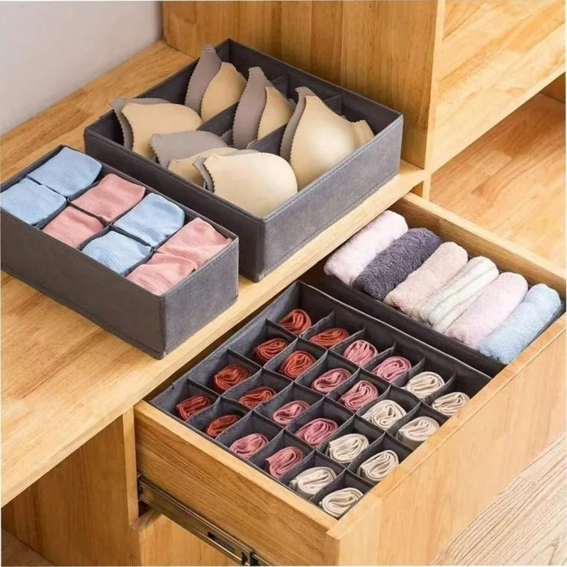Organiseur de tiroir multi-compartiments pour sous-vêtements et chaussettes – vue 5