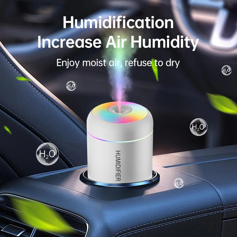 Mini humidificateur USB 180 ml diffuseur d'arômes – vue 2